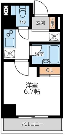 コンフォートタイム大森の物件間取画像